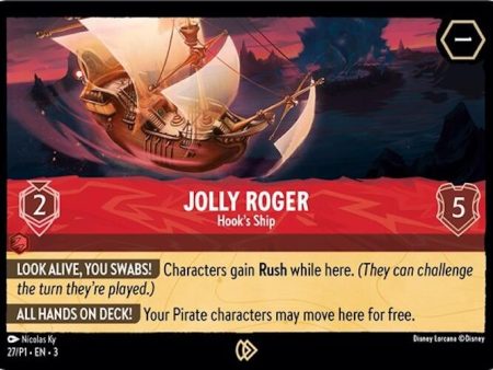 Jolly Roger - Hook s Ship (27) [Promo Cards] Cheap