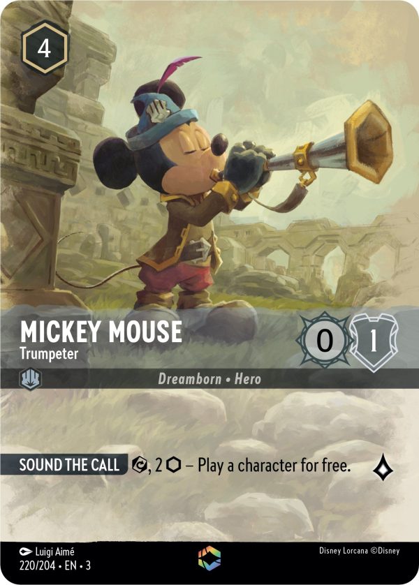 Mickey Mouse -Trumpeter (Enchanted) (220 204) [Into the Inklands] Cheap