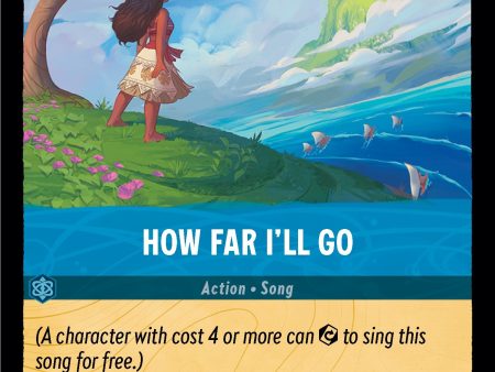 How Far I ll Go (28) [Promo Cards] Online Sale