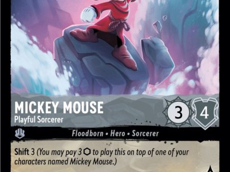 Mickey Mouse - Playful Sorcerer (187 204) (187 204) [Ursula s Return] Hot on Sale