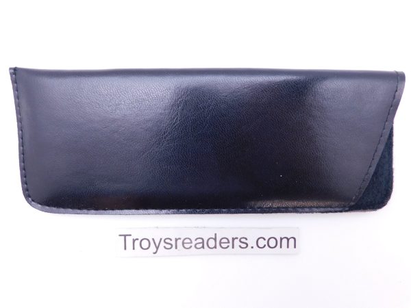 Padded Faux Leather Glasses Sleeve Pouch in Two Colors Fashion