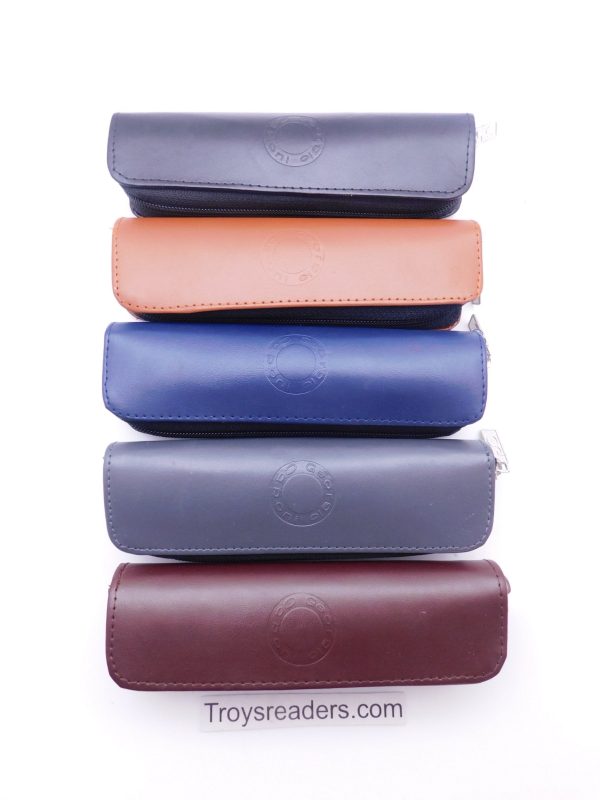 Georgio Caponi Zipper Case in Five Colors Cheap