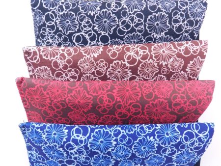 Floral Glasses Sleeve Pouch in Five Colors Supply