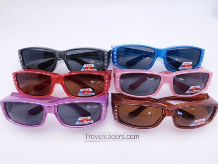 Polarized Square Pearl Fit Overs in Six Colors Online now