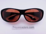 63mm Polarized Amber Lens Fit Over in Two Colors Cheap