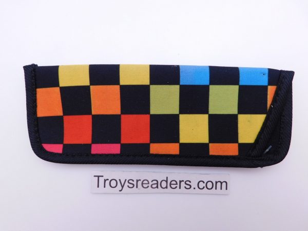 Checkerboard Glasses Sleeve Pouch in Five Designs Online now