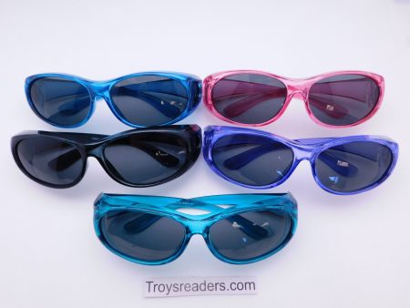 Polarized Colorful Transparent Fit Over in Five Colors For Discount