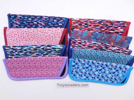 Colorful Light and Fun Prints Glasses Sleeve Pouch in Nine Designs Cheap