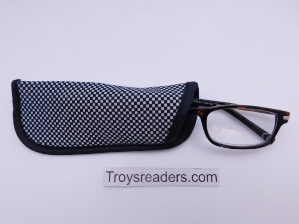 Checkerboard Glasses Sleeve Pouch in Five Designs Online now