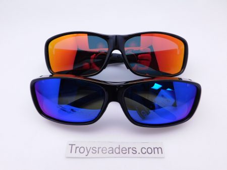 Polarized Mirrored Fit Overs in Two Colors Online Sale