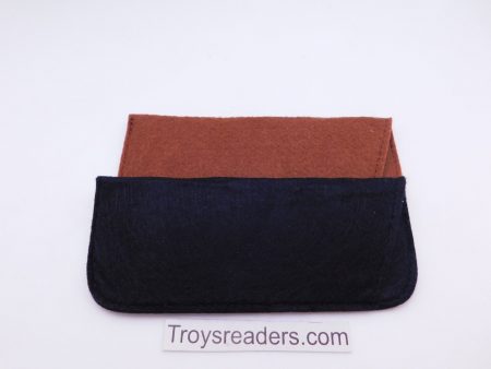 Large Felt Glasses Sleeve Pouch in Two Colors Cheap