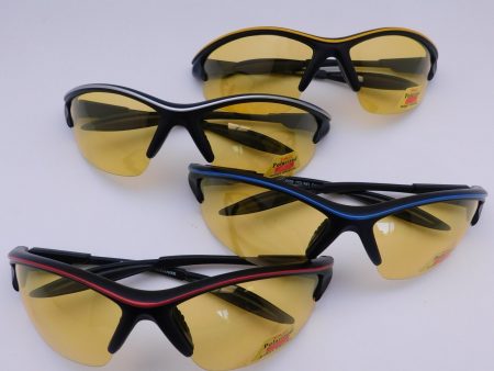 Half Frame Polarized Night Driver in Four Colors For Sale