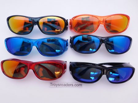 Polarized Mirrored Lens Fit Over in Six Variants Hot on Sale