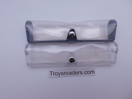 Small Clear Plastic Case in Two Colors Cheap