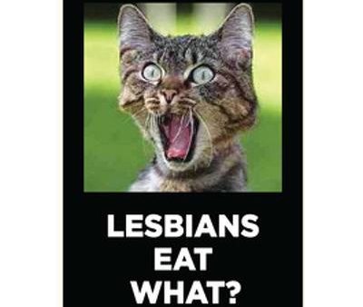 Lesbians Eat What? Ephemera Refrigerator Magnet Supply