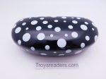 Large Polkadot Sunglasses Hard Clam Case in Four Colors For Cheap