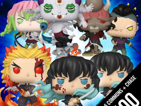 Pre-Order: Funko Pop! Demon Slayer S7  (Set of 6 Commons + Chase) Online