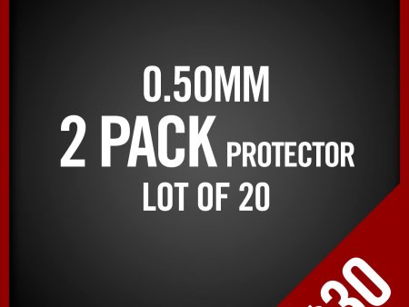 • Chalice Protector • 2-Pack  0.50MM  Lot of 20 Fashion