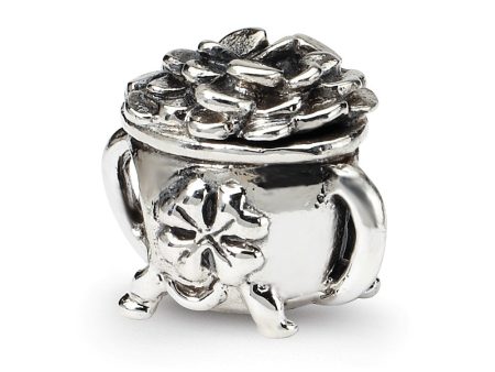 Sterling Silver Pot-of-Gold Bead Charm Online