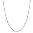 2.75mm Sterling Silver Flat Cable Chain Necklace Supply