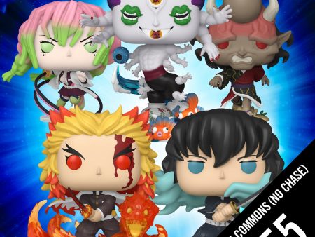 Pre-Order: Funko Pop! Demon Slayer S7  (Set of 5 Commons - No chase) on Sale