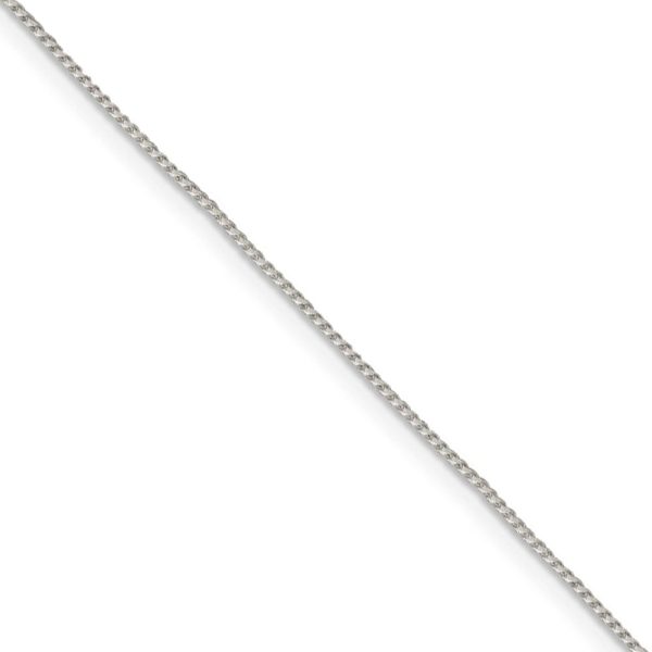 0.95mm, Sterling Silver Round Franco Chain Necklace For Cheap