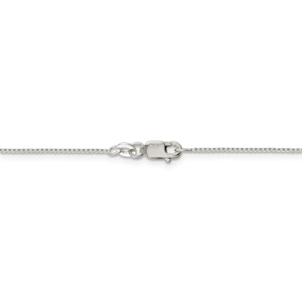 0.95mm, Sterling Silver Round Franco Chain Necklace For Cheap