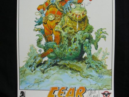 Fear Agent Print, signed by Jack Davis! on Sale