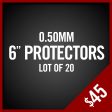 • Chalice Protector • 6  0.50MM  Lot of 20 Supply