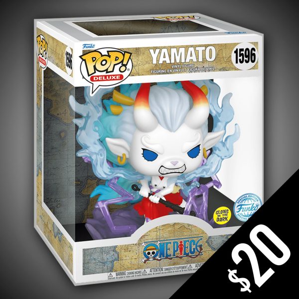 Funko Pop Deluxe! Anime: One Piece: Yamato 6  GITD (SE) For Discount