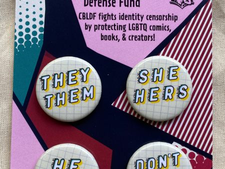 Don t Ban Me! Pronoun Buttons Online now