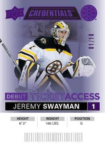 2021-22 Upper Deck Credentials Hockey Hobby Pack on Sale