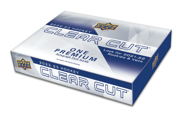 2021-22 & 2022-23 Upper Deck Clear Cut Combined Hockey Hobby Inner Case (15 Boxes) For Cheap