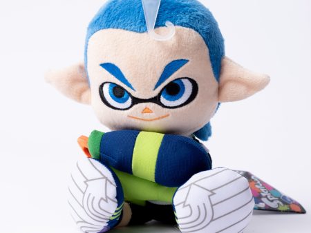 BLUE INKLING BOY SPLATOON PLUSH on Sale