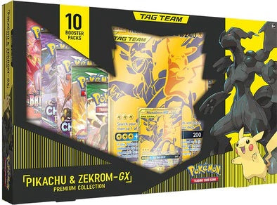 Pokemon Pikachu & Zekrom GX Premium Collection Box Online now