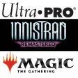 MTG Magic The Gathering Ultra Pro Playmat - Innistrad Remastered - Black Stitched Multi Mythic Online now