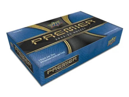 2022-23 Upper Deck Premier Hockey Hobby Box Case (10 Boxes) Online Hot Sale