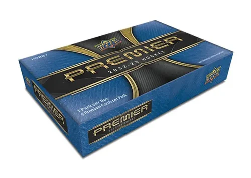 2022-23 Upper Deck Premier Hockey Hobby Box Case (10 Boxes) Online Hot Sale