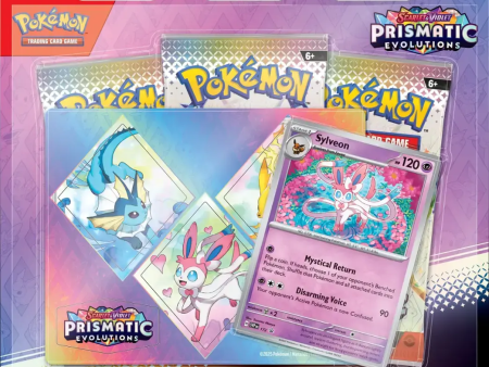 Pokemon TCG Scarlet & Violet Prismatic Evolutions Tech Sticker Collection Sylveon Online