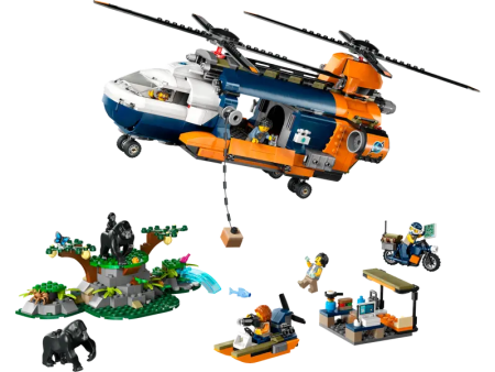 60437 Jungle Explorer Helicopter at Base Camp Fashion