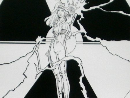 Black & White Echo Print, signed by Terry Moore! Sale