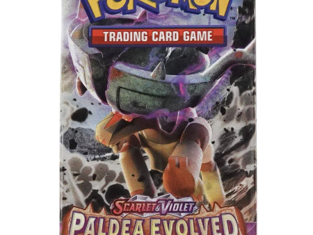 Pokemon Scarlet & Violet Paldea Evolved Booster Pack Online now