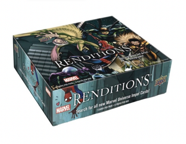 2024 Upper Deck Marvel Renditions Spider-Man Hobby Box Fashion