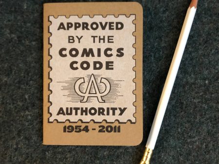 Comics Code Authority Pocket Notebook Supply