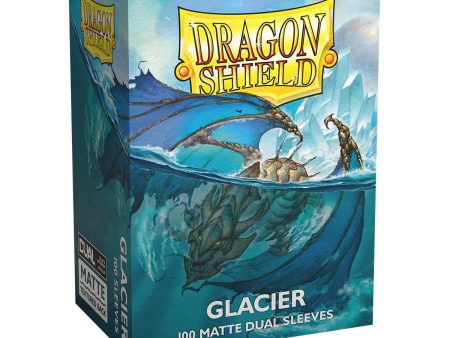 Dragon Shield Dual Matte Standard Size 100 ct. Glacier Cheap