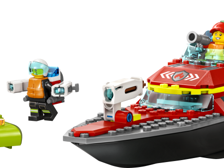 60373 Fire Rescue Boat For Cheap