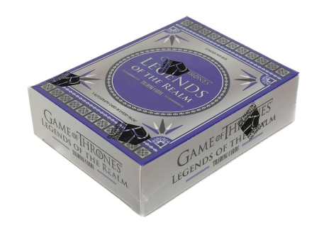 Game Of Thrones Legends of the Realm Trading Cards Hobby Box (Rittenhouse 2024) Discount