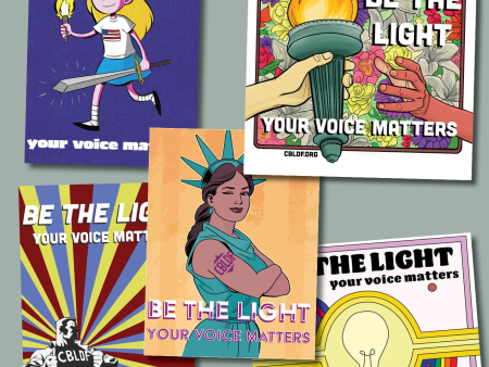 Be The Light: Stickers, Magnet, & Tote! on Sale