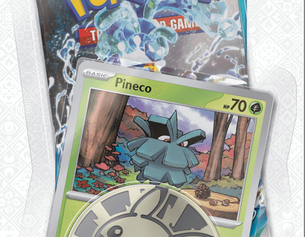 Pokemon Scarlet and Violet Paradox Rift Checklane Blister - Pineco For Discount