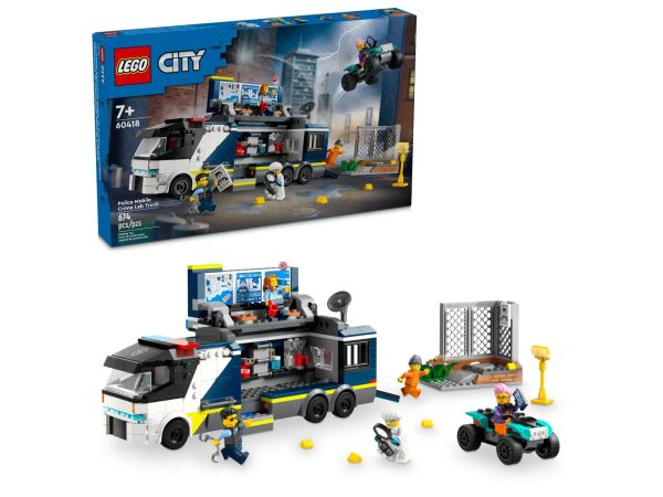 60418 Police Mobile Crime Lab Truck Supply